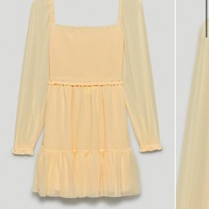 Aritzia tempest dress, lemongrass XS, NWT